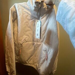 Cream Women Outdoor Jacket S